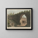 Entree van de graftombes van de koningen van Juda - Luigi Mayer — ingelijst kunstwerk aan de muur