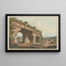 Deel van de Grote Galerij van het Tempel van Diana - Luigi Mayer — ingelijst kunstwerk aan de muur
