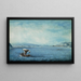 View of the Dardanelles - Luigi Mayer — framed artwork on a wall