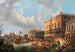 The Blessed Doge Francesco Morosini in 1693 Leaving Venice to Fight the Turks in the Peloponnese - Luigi Querena — artwork view
