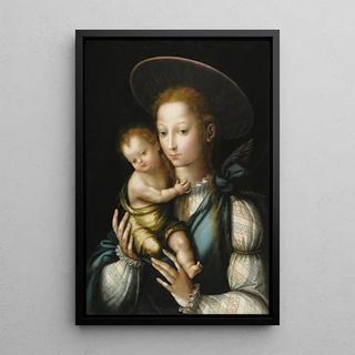 Luis De Morales - Badajoz The Virgin And Child Or La Virgn Del Sombrero.webp