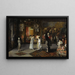 La Présentation - Luis Jiménez Aranda — ingelijst kunstwerk aan de muur