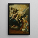 De mystieke huwelijken van Sint Catharina van Alexandrië - Luis Juárez — ingelijst kunstwerk aan de muur