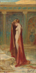 Une beauté - Luis Ricardo Falero — weergave van het kunstwerk