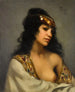 Odalisque - Luis Ricardo Falero — weergave van het kunstwerk