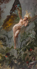 La fée du pavot - Luis Ricardo Falero — weergave van het kunstwerk