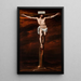 Christus gekruisigd - Luis Tristán — ingelijst kunstwerk aan de muur