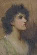 Een droom - Luke Fildes — weergave van het kunstwerk