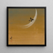 Wassende Maan - Shibata Zeshin — ingelijst kunstwerk aan de muur