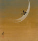 Wassende Maan - Shibata Zeshin — weergave van het kunstwerk