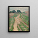Route de campagne - Luther Emerson Van Gorder — ingelijst kunstwerk aan de muur
