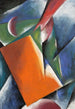 Architectonische schilderkunst - Lioubov Popova — weergave van het kunstwerk