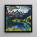 Landschap van Obersdorf - Konrad Mgi — ingelijst kunstwerk aan de muur