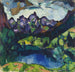 Landschap van Obersdorf - Konrad Mgi — weergave van het kunstwerk