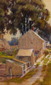 Namiddag in Provincetown - Mabel May Woodward — weergave van het kunstwerk