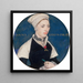 Madame Jane Small - Hans Holbein de Jonge — ingelijst kunstwerk aan de muur