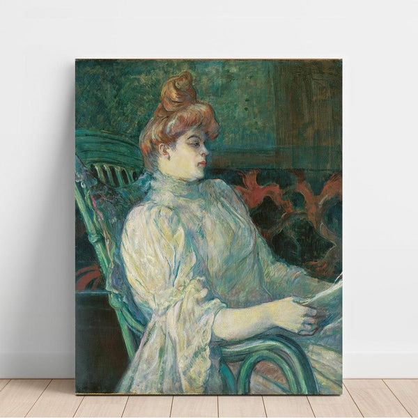 Reproductie van het schilderij Madame Marthe X - Bordeaux - Henri de Toulouse-Lautrec