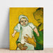 Reproduction of the painting Madame Roulin and her baby - Vincent van Gogh