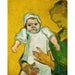 Reproduction of the painting Madame Roulin and her baby - Vincent van Gogh