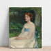 Reproduction of the painting Mademoiselle Betty Pollock - John William Waterhouse