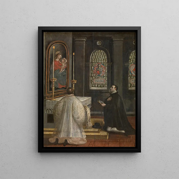 Maerten De Vos - Saint Didacus of Alcal at Prayers.webp