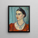 Frida Kahlo - Magda Nach — ingelijst kunstwerk aan de muur
