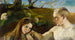 Adam en Eva - Magnus Enckell — weergave van het kunstwerk