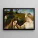 Adam en Eva - Magnus Enckell — ingelijst kunstwerk aan de muur