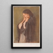 Vrouw die huilt - Magnus Enckell — weergave van het kunstwerk
