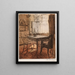 Interieur - Magnus Enckell — ingelijst kunstwerk aan de muur