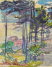 Landschap - Magnus Enckell — weergave van het kunstwerk