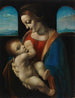 Kopie van Madonna Litta naar Leonardo da Vinci - Magnus Enckell — weergave van het kunstwerk