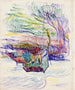Landschap - Magnus Enckell — weergave van het kunstwerk