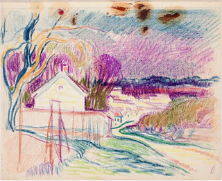 Magnus Enckell - Maisema tie taloja.webp