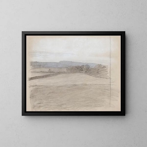 Esquisse de maison - Magnus Enckell — ingelijst kunstwerk aan de muur