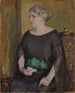 Portret van mevrouw Lydia Keirkner - Magnus Enckell — weergave van het kunstwerk