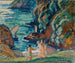 Rivage rocheux au soleil à Portofino - Magnus Enckell — weergave van het kunstwerk