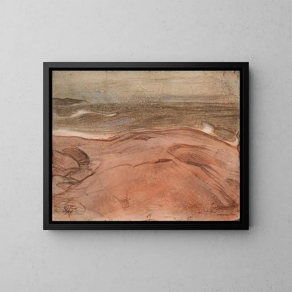 Uitzicht op zee - Magnus Enckell — ingelijst kunstwerk aan de muur