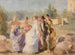 La princesse et le porcher - Magnus Enckell — weergave van het kunstwerk
