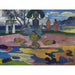 Reproductie van het schilderij Mahana no atua, Jour du seigneur - Paul Gauguin