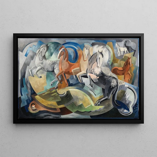 Mainie Jellett - Achill Horses.webp