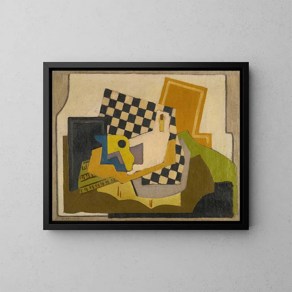 Composition - Mainie Jellett — framed artwork on a wall