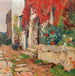 van een huis met wilde wijn - Franz GruberGleichenberg — weergave van het kunstwerk