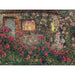 Reproductie van het schilderij Buitenhuis schilderij tussen de rozen - Henri Le Sidaner