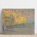 Reproductie van het schilderij Maisons au Soleil, Villefranche-sur-Mer - Henri Le Sidaner