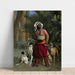 Reproductie van het schilderij Meester van de honden - Jean-Léon Gérôme