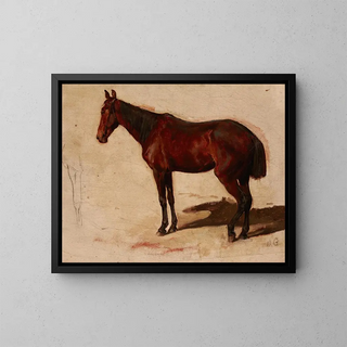 Maksymilian Gierymski - Study of a Horse.webp