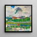 Maloja Painting - Giovanni Giacometti — framed artwork on a wall