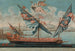 Vaisseau amiral d'Emmanuel de Rohan de Polduc, grootmeester van de soevereine militaire orde van Malta - Malteze school — weergave van het kunstwerk
