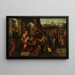 L'Aanbidding der wijzen - Manier van Bonifazio Veronese — ingelijst kunstwerk aan de muur